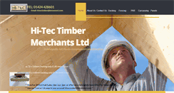 Desktop Screenshot of hitectimber.co.uk